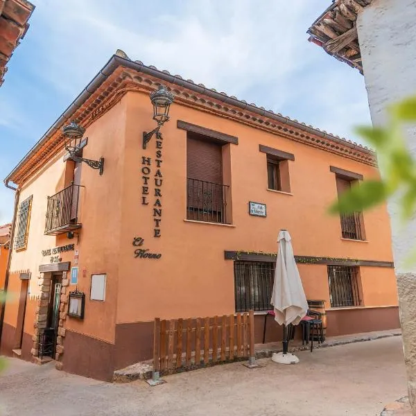 Hotel El Horno, hotelli kohteessa La Puebla de Valverde