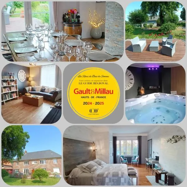 Les Rêves de Baie de Somme Chambres d'hôtes , Table d'hôtes et Spa โรงแรมในBéhen