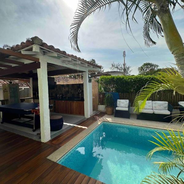 Casa Manguinhos - Swimming pool, sauna and beer cooler - Foto 4