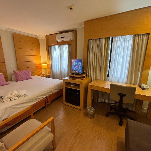 Flat Hotel Cogonhas ao Lado do Aeroporto 311