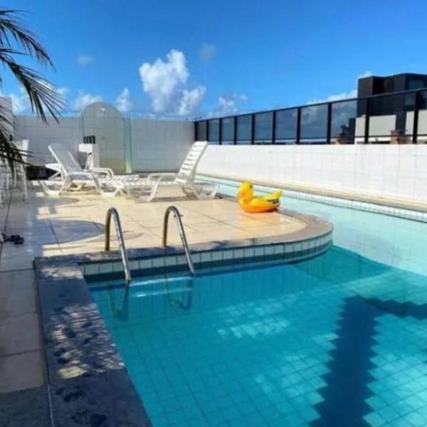 Pajuçara a 100 metros da praia com vista