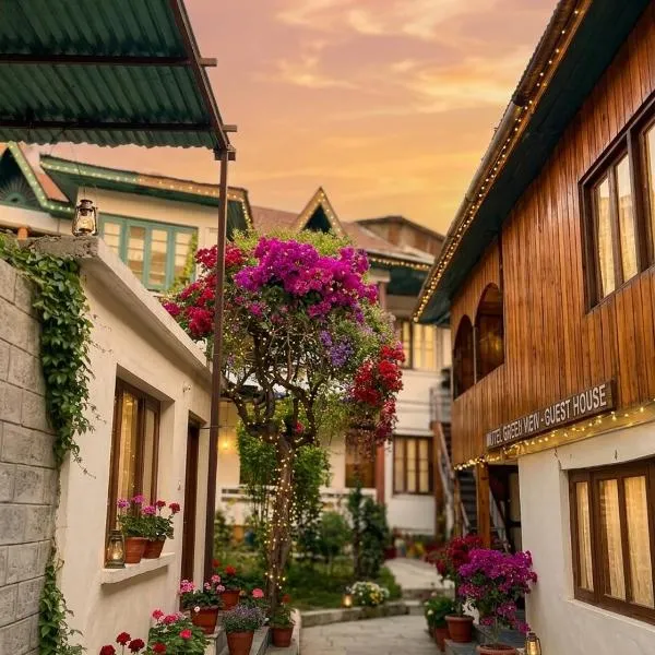 Hotel New Green View a part, hotel Szrínagarban