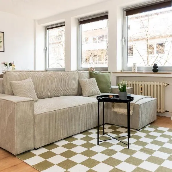 Essen में, होटल Modernes Apartment im Essener Stadtkern mit Parkplatz