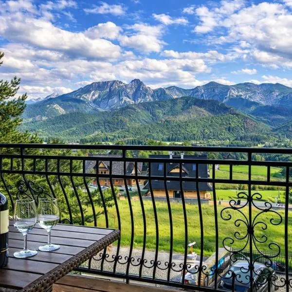 Apartamenty z widokiem na Tatry Cztery Pory Roku, hotel i Kościelisko