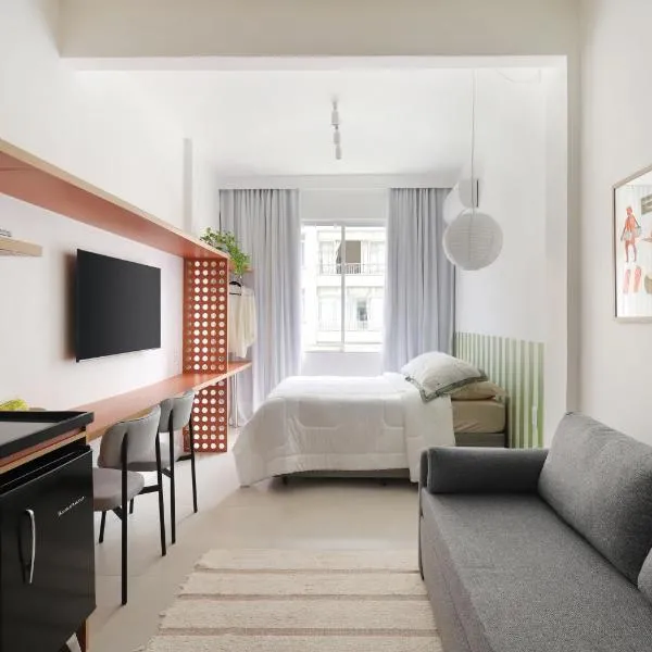 Copacabana - 250m da Praia, Ar Condicionado e Wi-Fi, hotel a Rio de Janeiro