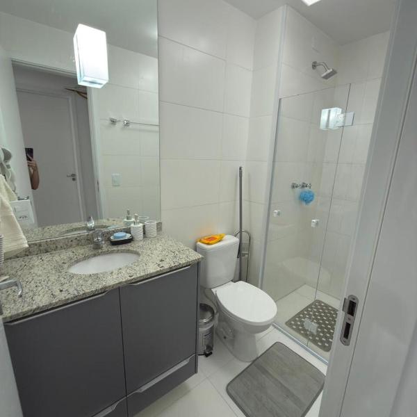 Apartamento a menos de 100 m da praia Asturias - Guarujá Beach - Foto 3
