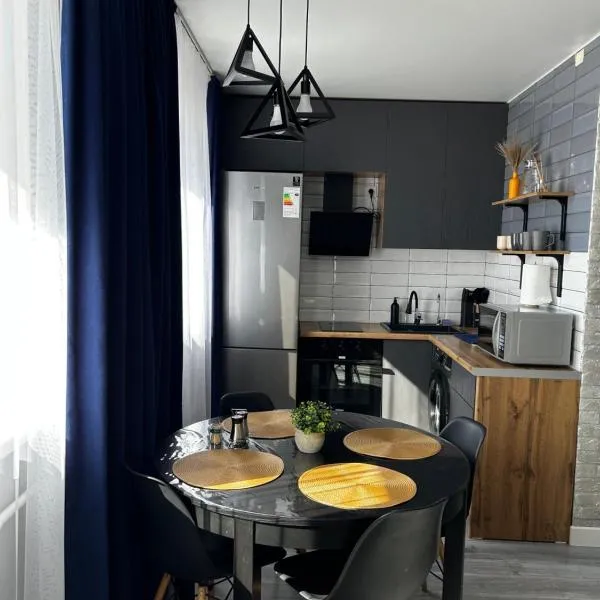 Современный Люкс 2 комнаты Бесконтактный заезд, hotel din Balkhash