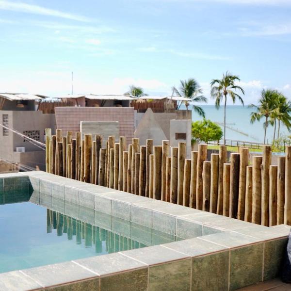 MHV Milagres - Casa Guadalupe 08 – Conforto, charme rústico e rooftop com piscina e vista para o mar - Foto 4