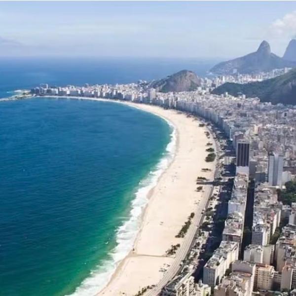 Praia-Copacabana-Mar-Férias