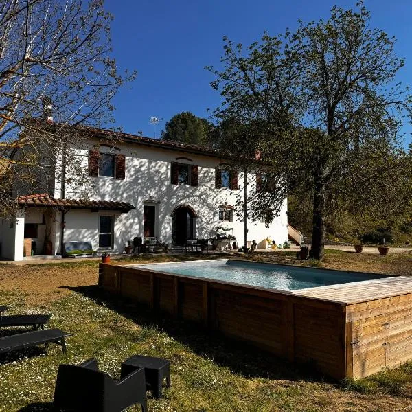 I 5 Ettari Casa Vacanza con Piscina 25 min da Firenze, hotell i Pontassieve