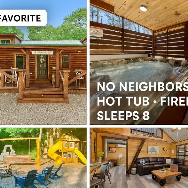 Broken Bow में, होटल Cozy Secluded King Best LocationHot TubFirepit