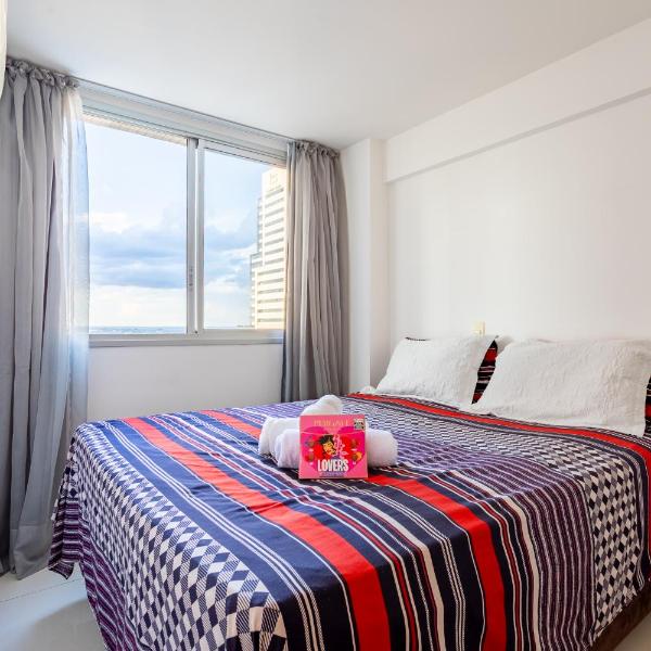 Apt luxo, vista belíssima, 2 suítes Df plaza - Foto 2