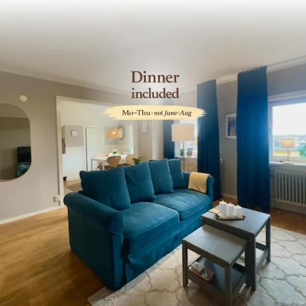 Prinshöjden Apartments & Villas - Katrineholm Near Central, hotell i Katrineholm