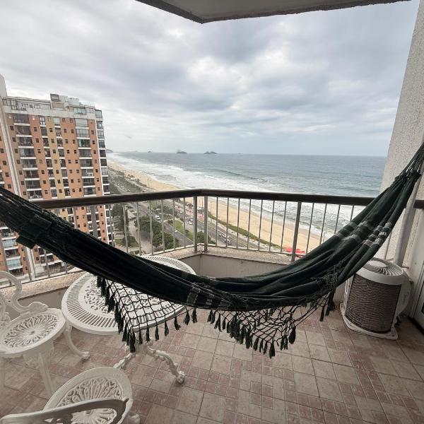 Sonho de praia, vista mar e lagoa