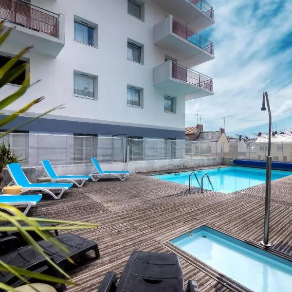 Comfort Aparthotel Saint-Nazaire Les Portes de l Ocean: Saint-Nazaire şehrinde bir otel