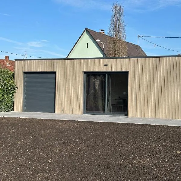 Au loft, micro maison vue sur prairie, hotel en Rohrwiller
