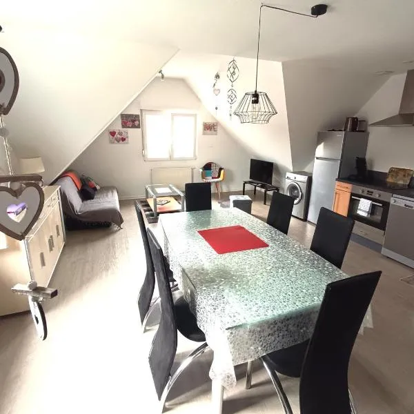 A l'Orée du Bois Les Bouleaux, hotell i Guewenheim