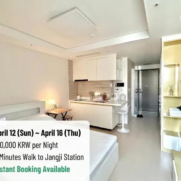 Seoul Stay - Songpa Jangji Stn 9min - New Fully Furnished Studio - Gangnam Access, hotel din Seul