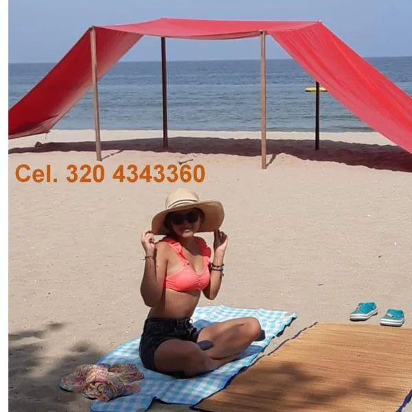 Polaris, Cerca a la mejor playa con bandera azul, hotel em Coveñas