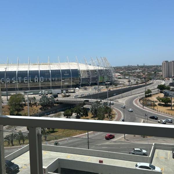 Apartamento frente castelão todo mobiliado