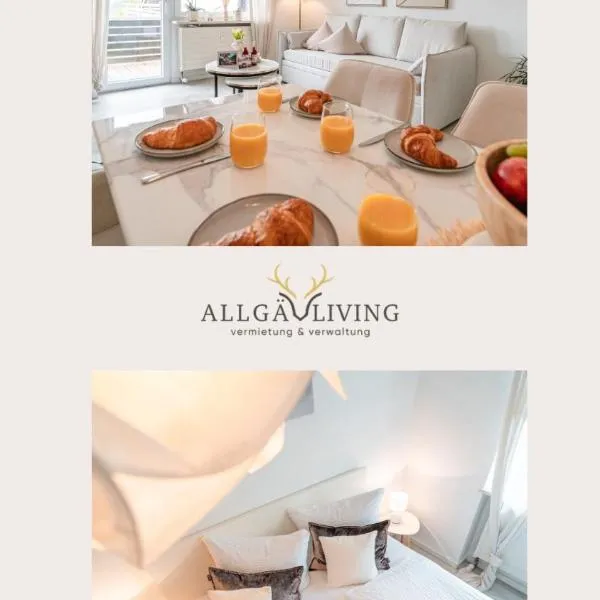 Alpsee Panorama mit Sonnigen Balkon & Parkplatz, hotelli kohteessa Immenstadt im Allgäu