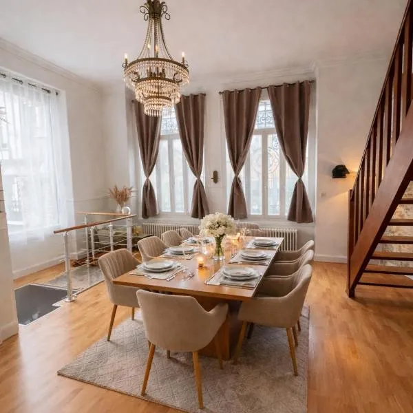 Maison Duplex de standing Centre ville Troyes Wi-Fi Netflix、トロワのホテル