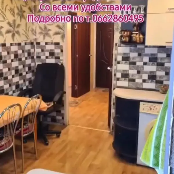 1 комнатные аппартаменты в центре города, Hotel in Pavlohrad