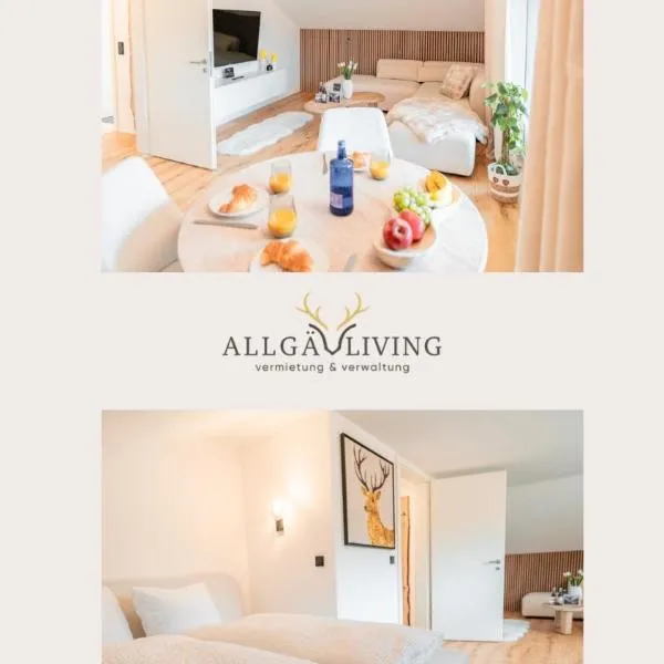 Ferienwohnung Sonthofen Zentrum - Bergblick & Parkplatz, hotell sihtkohas Sonthofen
