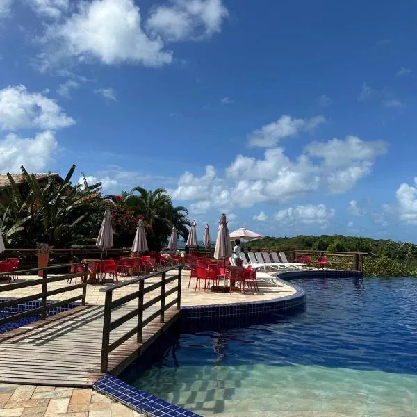 Bangalô com Quarto, Sala, Varanda, hotelli kohteessa Maceió