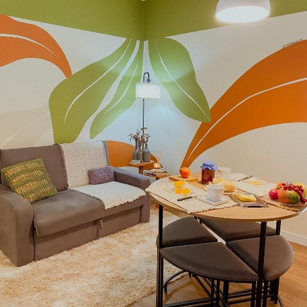 Apt novo 2Q wi-fi rápido Ar-Garagem 3 pessoas AROMA RESIDENCE - Foto 4