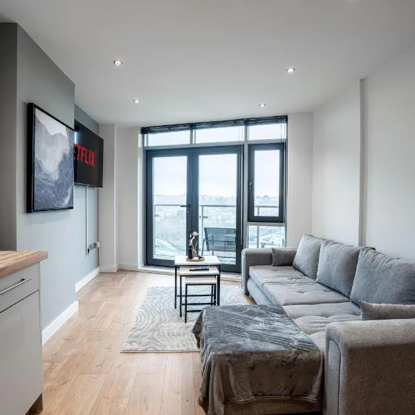 Modern Leeds City Pad Prime Location Balcony Sleeps 4, Hotel in Central Station