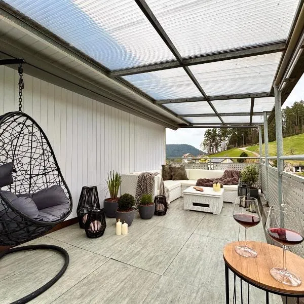 바이어스브론에 위치한 호텔 Panorama-Terrasse im Schwarzwald - Entspannen & Genießen