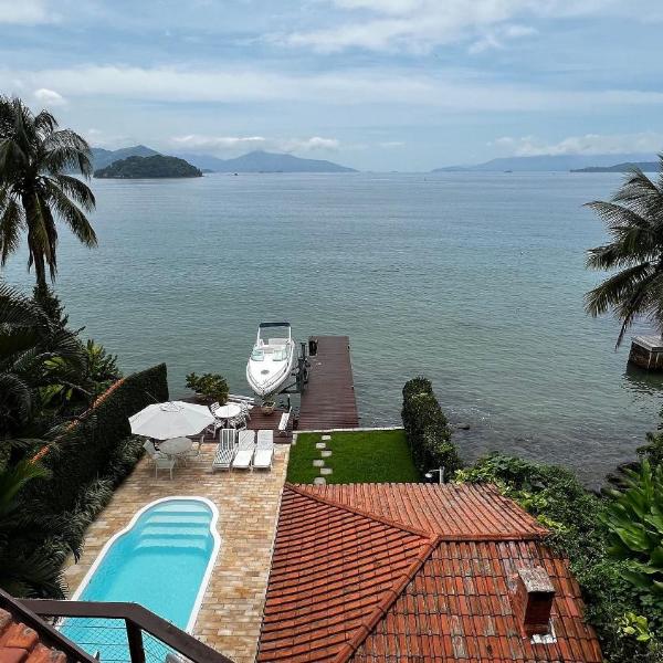 Mega Casa Angra Deck Piscina Beira Mar Praia Leste
