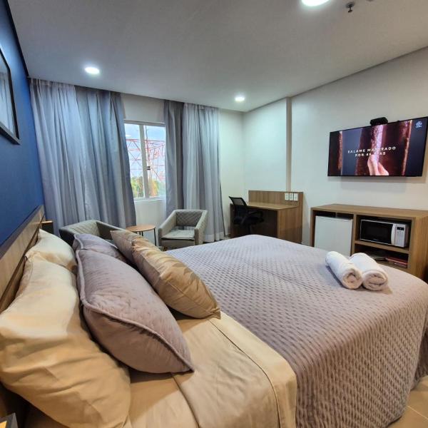 Aconchegante suite no Hotel Blue Tree Manaus