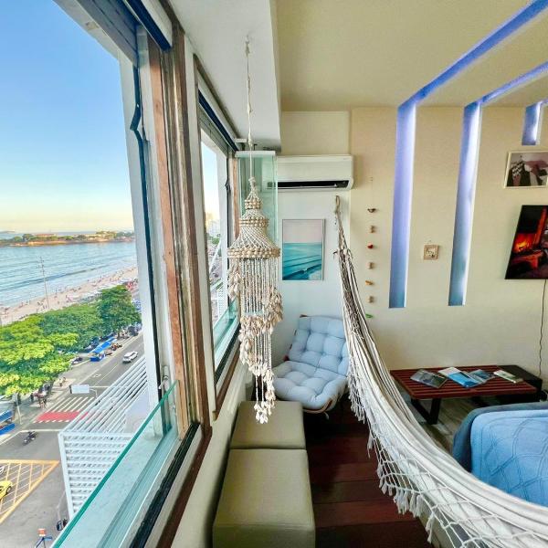 Loft Beira-Mar - Ideal para Casais - Vista Panorâmica Frente PRAIA