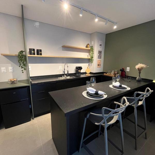 Studio novo, a 150 metros da Vila Germanica com garagem coberta - Foto 4