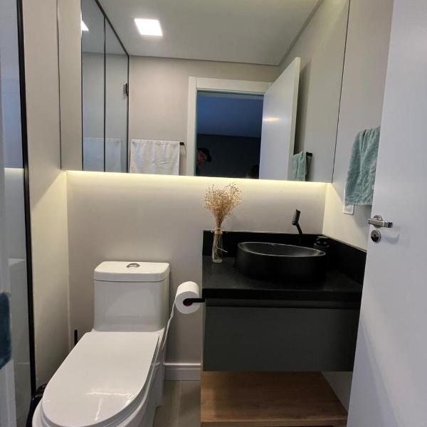 Studio novo, a 150 metros da Vila Germanica com garagem coberta - Foto 3