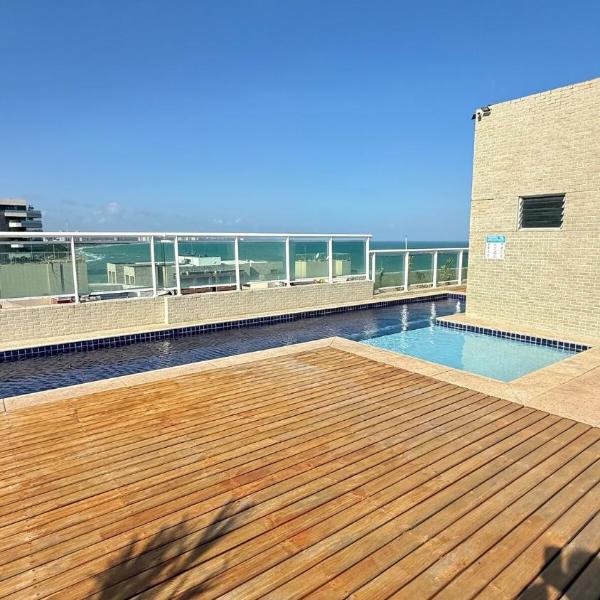 Apto beira-mar com 3 quartos e 2 vagas de garagem - Foto 4