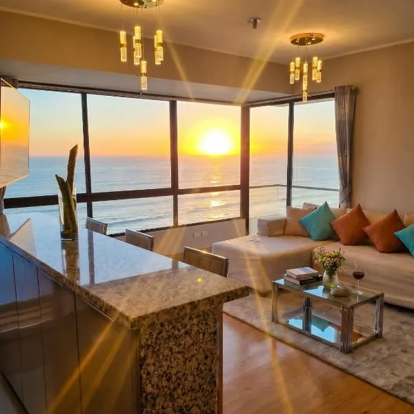 "Oceanfront 3BR, Home Office, Pool, Gym, Sauna, BBQ, Fast Wifi, Play area and Free Parking", hotel sa Lima