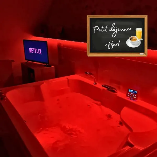 La Suite Etoilée - Balnéo privative, hotel i Courgains