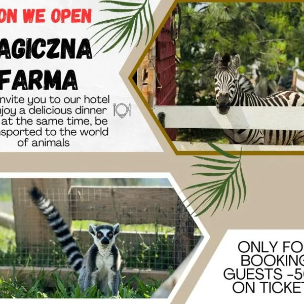 Magiczna Farma Hotel Obiady Mąka i Magia, hotel i Zambrów