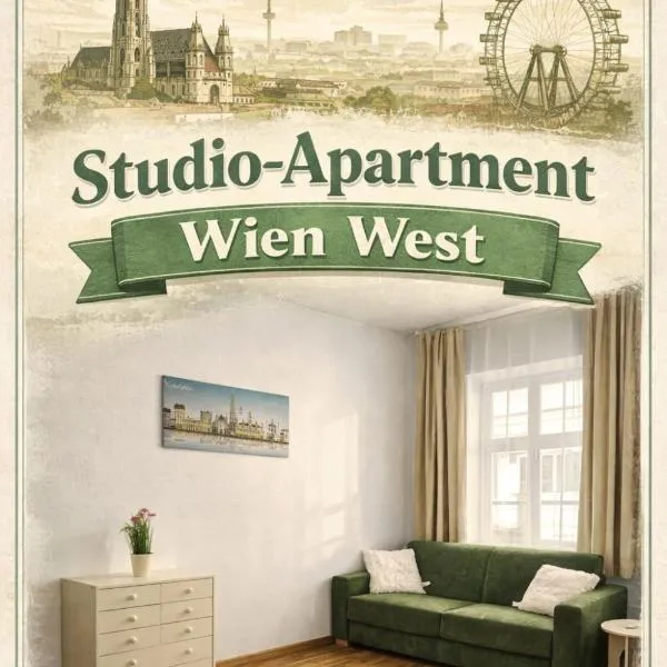 Studioapartment Wien West - 15 minutes to Stephansdom and Schönbrunn, hotel in Vienna