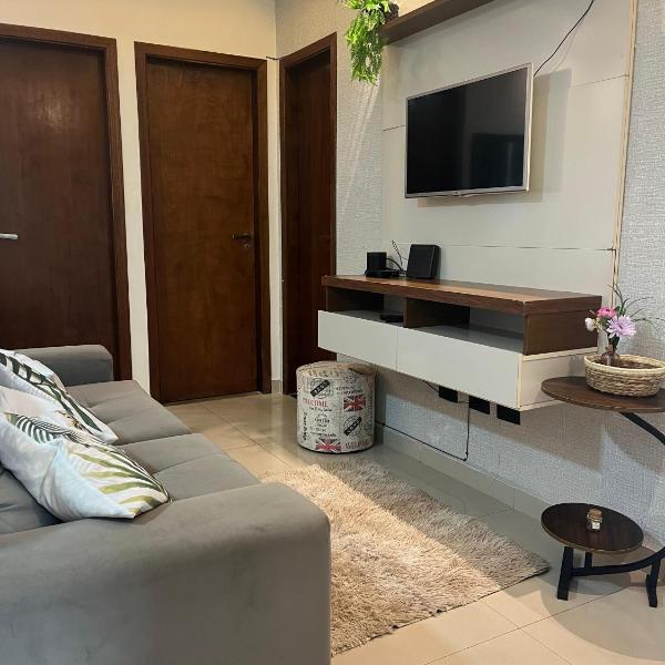 Praia Grande, Ocian Apartamento aconchegante e equipado - Foto 3