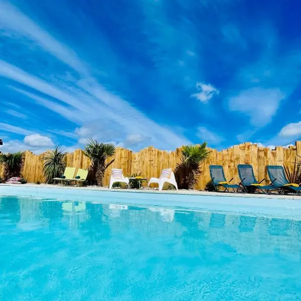 Gîte Côte de Nacre, 4 à 6p, La Ferme de Valambray, hotelli 