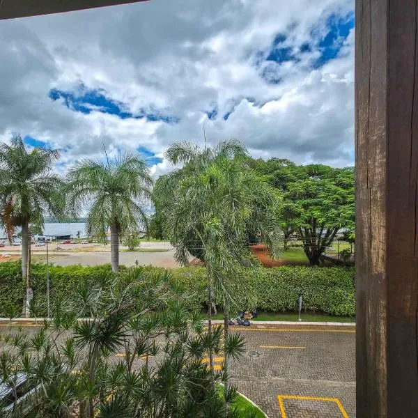 Varanda com Vista para o Lago | Life Resort, hotel en Brasilia