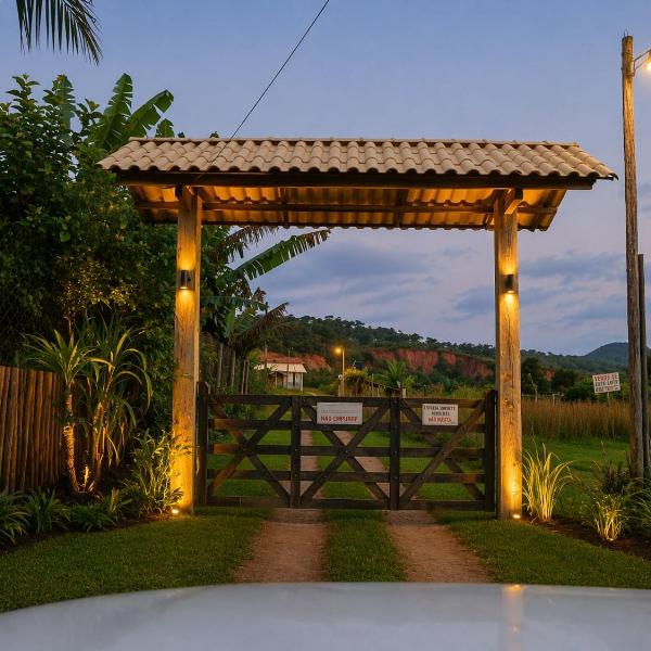 Hospedaria Paraíso das Águas Suíte independente com cozinha completa - Foto 5