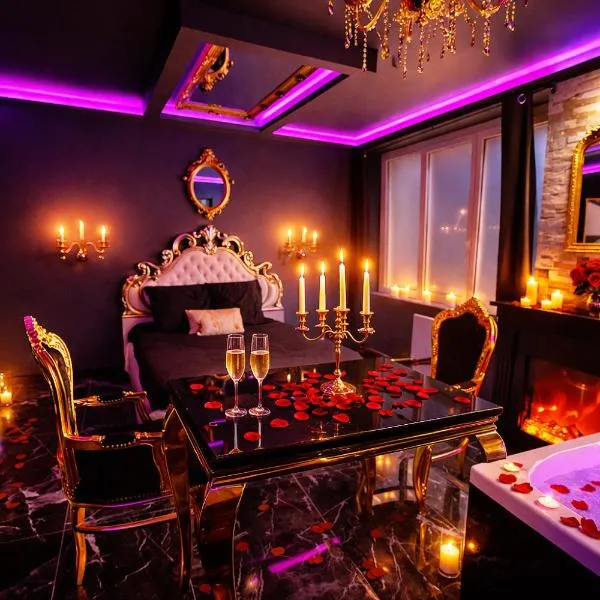 La majestueuse, SPA XXL, Day use, Suite de luxe, 5 min centre, Hotel in Bourgoin-Jallieu