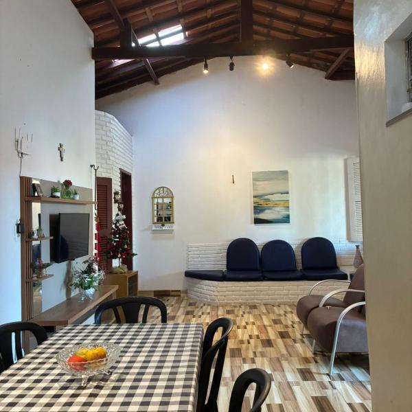 Casa com amplo jardim e piscina! 350m da praia - Foto 5