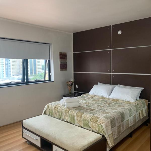 Flat dentro de Hotel de luxo em Moema com cozinha compacta a poucos passos do metrô Moema - Foto 2