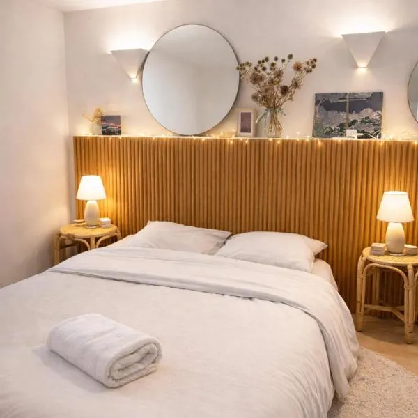 Angon में, होटल Acmé Appartement 200 m du lac d'Annecy